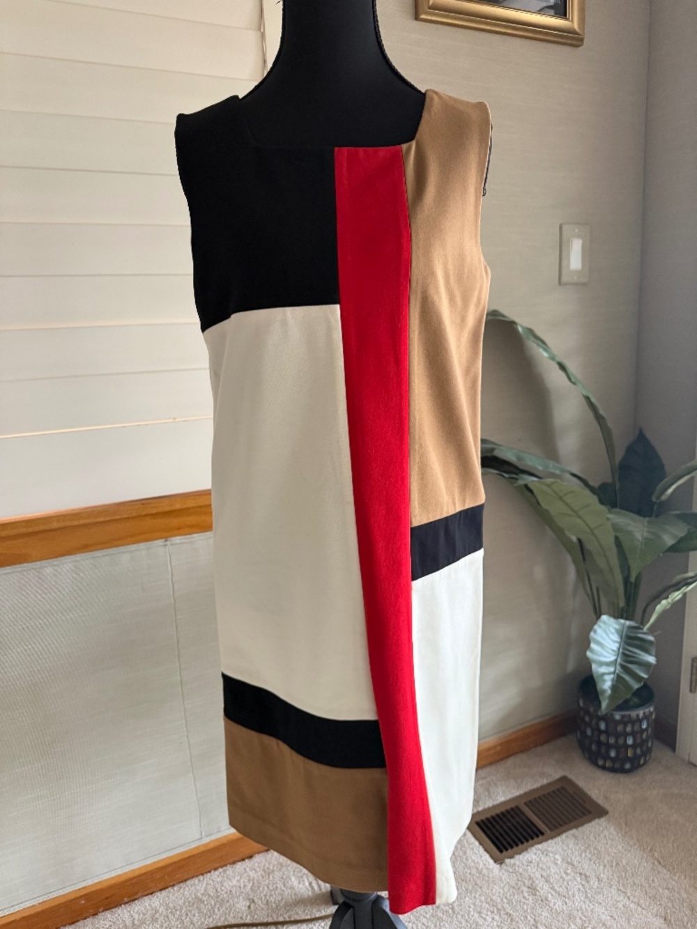 DVF Mondrian Dress Size 8